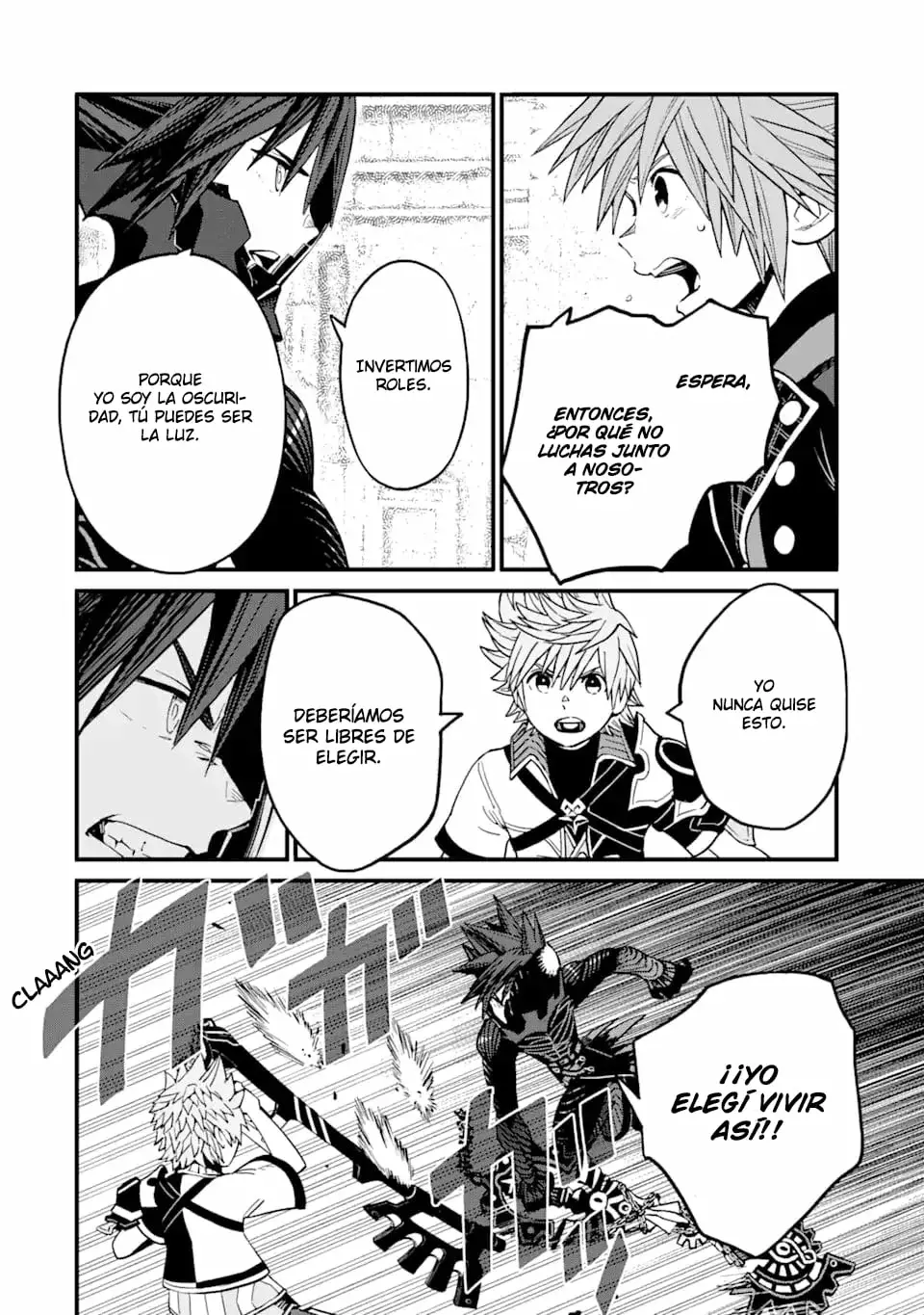 Read kingdom Hearts III ES Manga Online