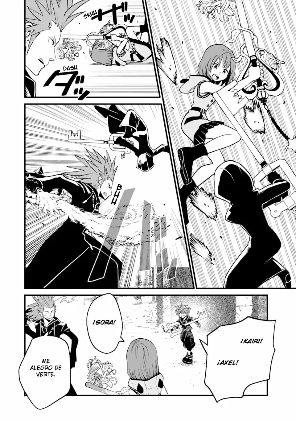 Read kingdom Hearts III ES Manga Online