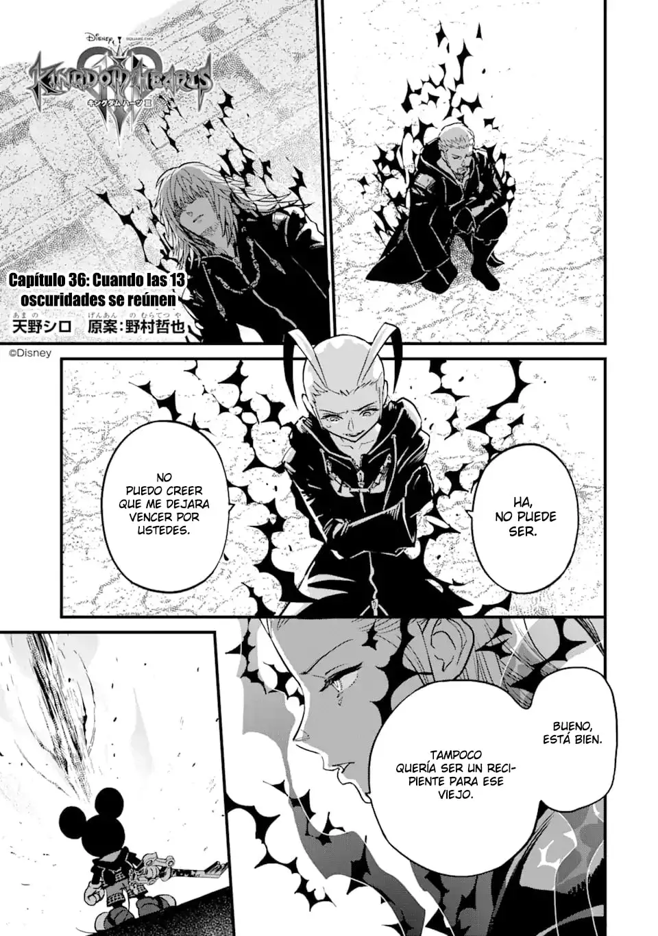 Read kingdom Hearts III ES Manga Online