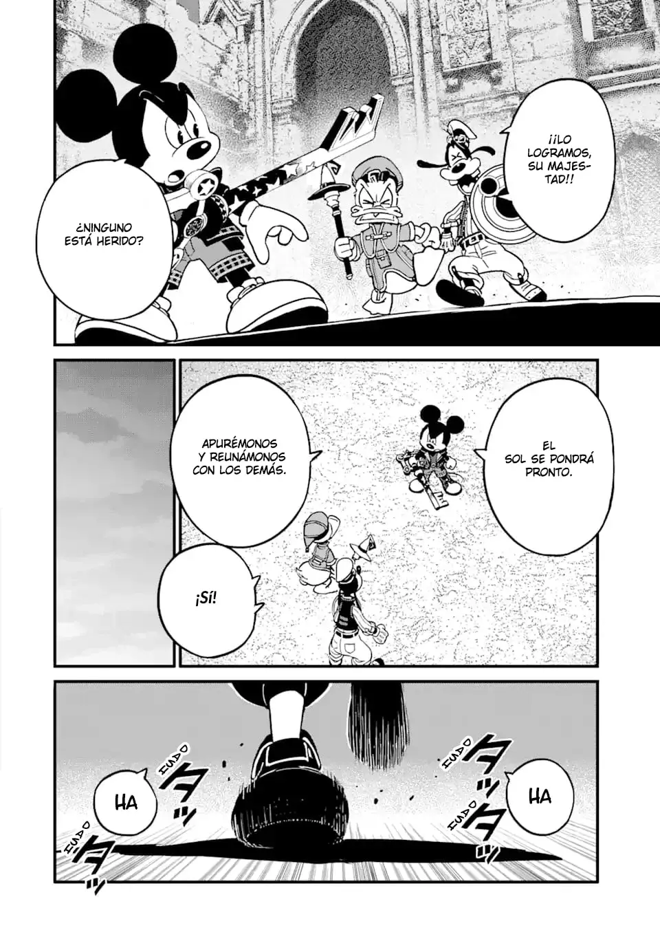 Read kingdom Hearts III ES Manga Online