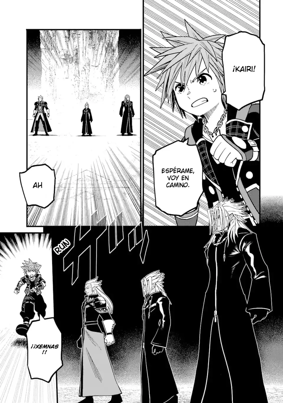 Read kingdom Hearts III ES Manga Online