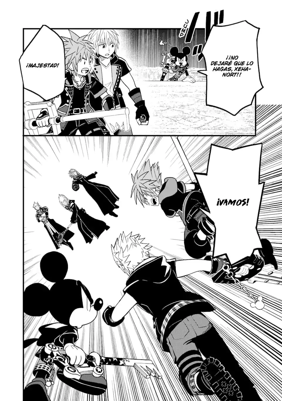 Read kingdom Hearts III ES Manga Online