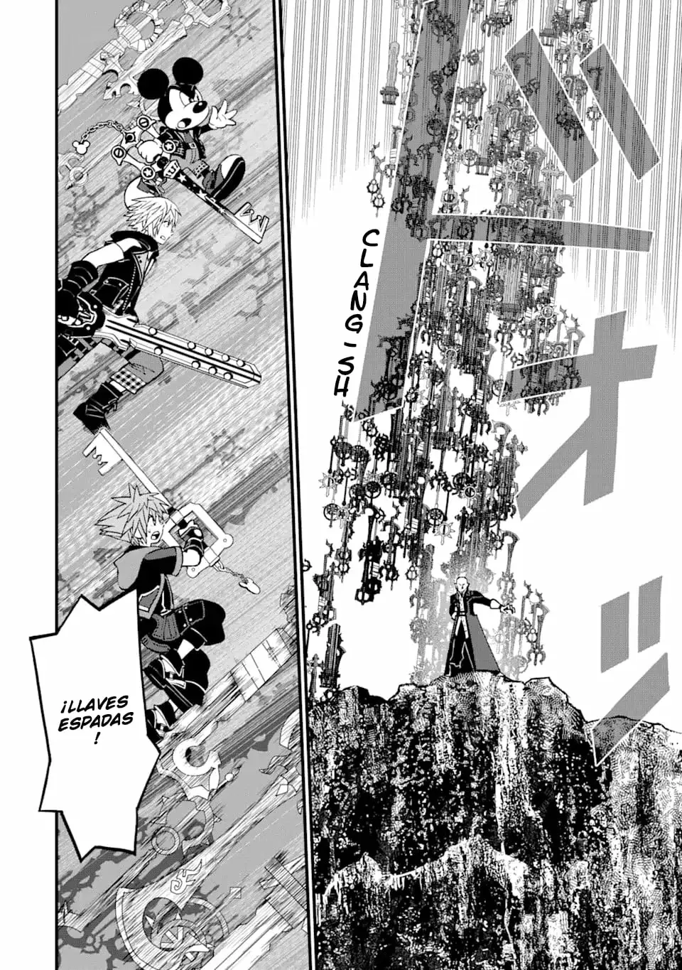 Read kingdom Hearts III ES Manga Online