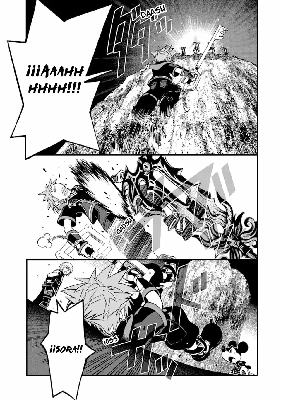 Read kingdom Hearts III ES Manga Online