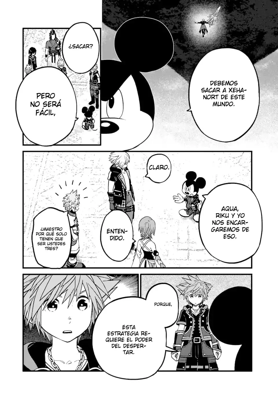 Read kingdom Hearts III ES Manga Online