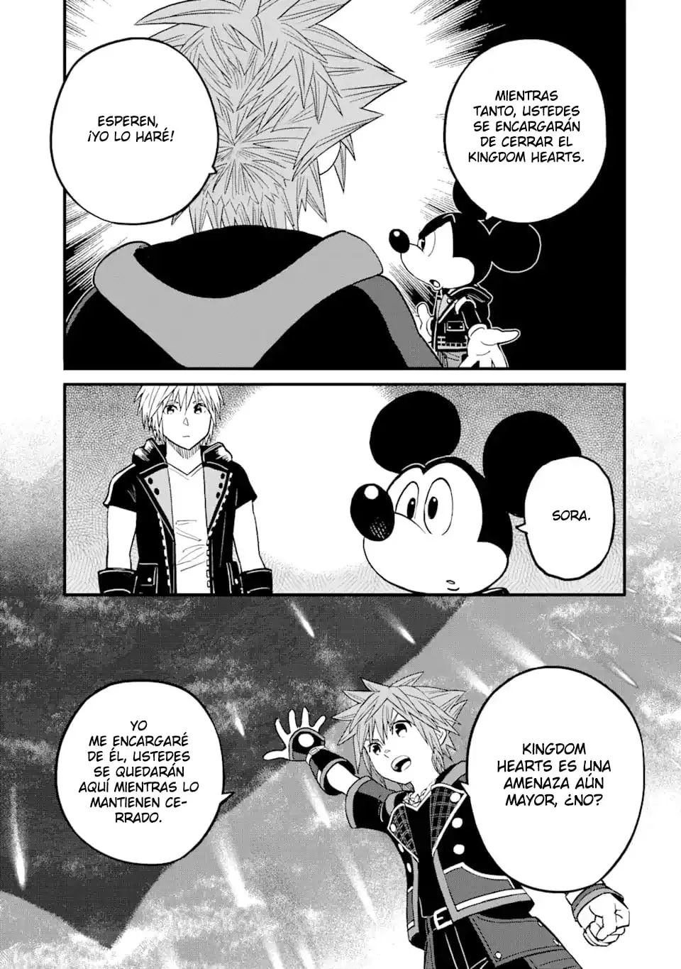 Read kingdom Hearts III ES Manga Online