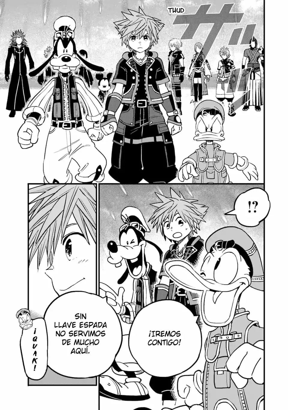 Read kingdom Hearts III ES Manga Online
