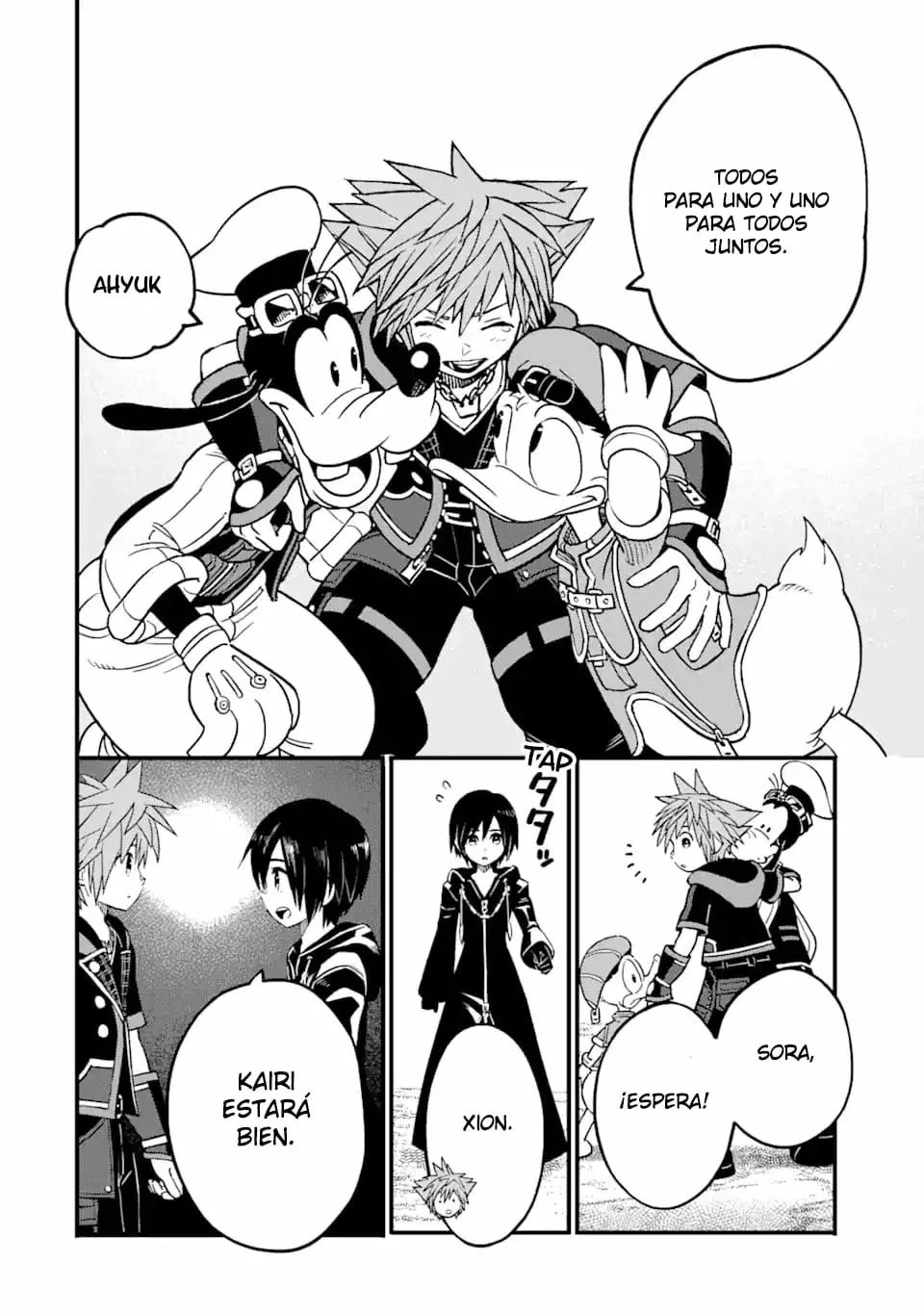 Read kingdom Hearts III ES Manga Online