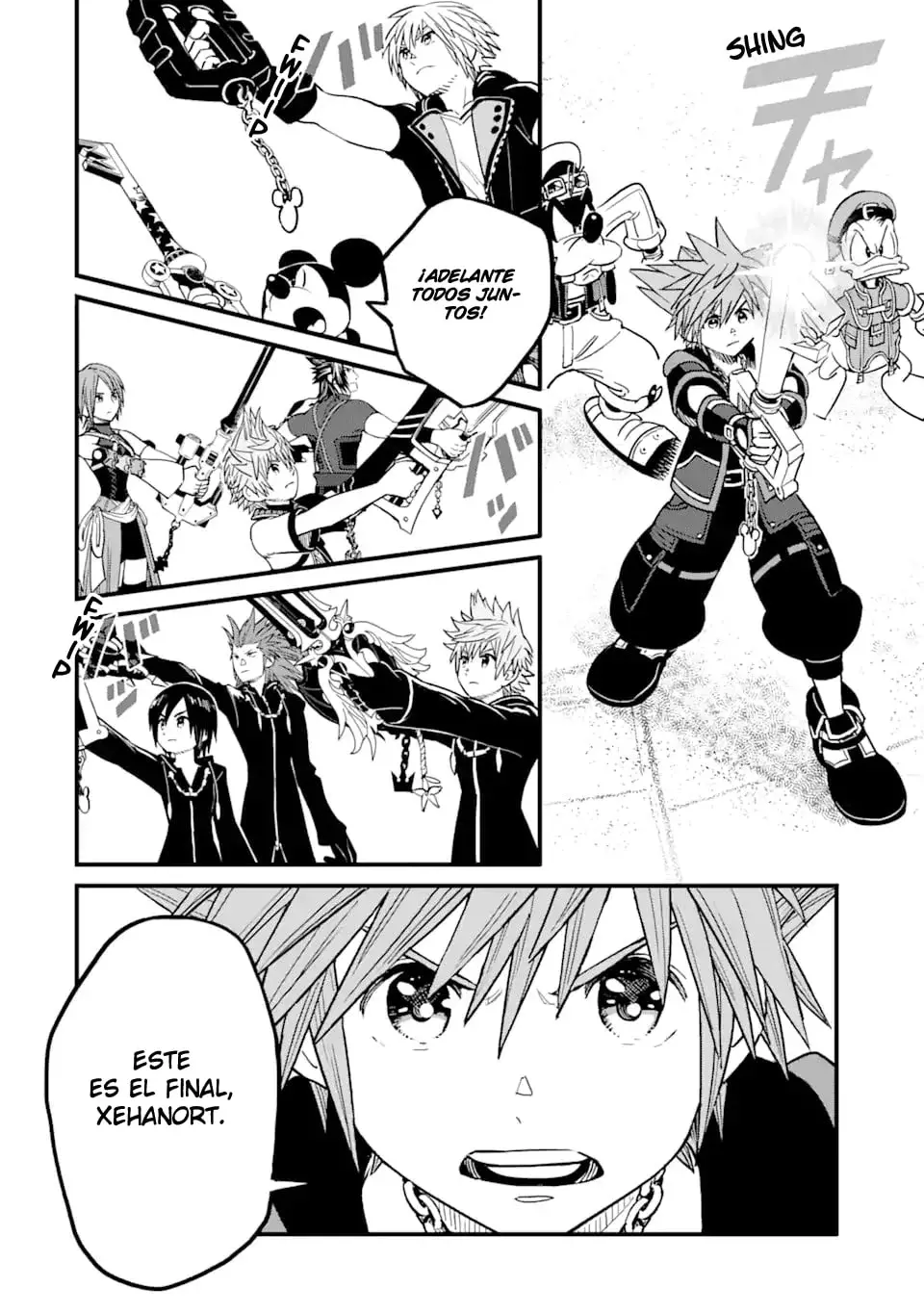 Read kingdom Hearts III ES Manga Online