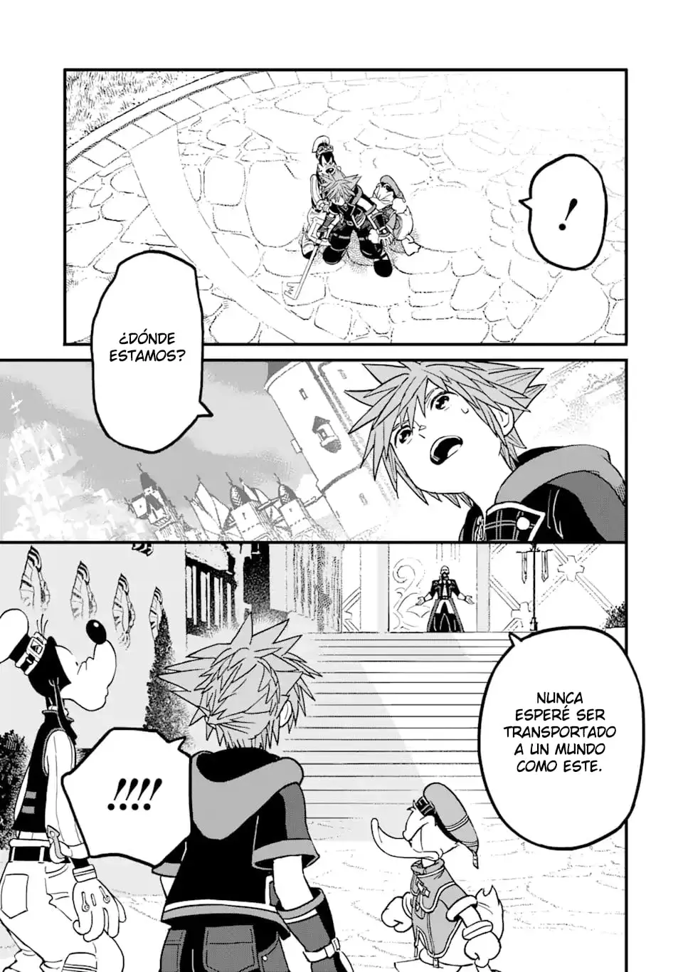 Read kingdom Hearts III ES Manga Online