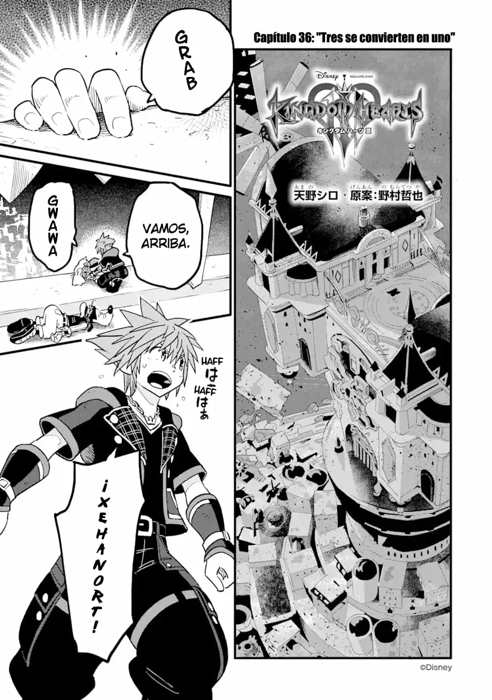 Read kingdom Hearts III ES Manga Online