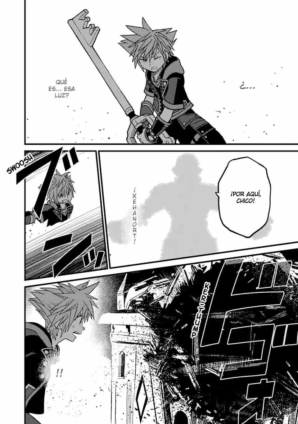 Read kingdom Hearts III ES Manga Online