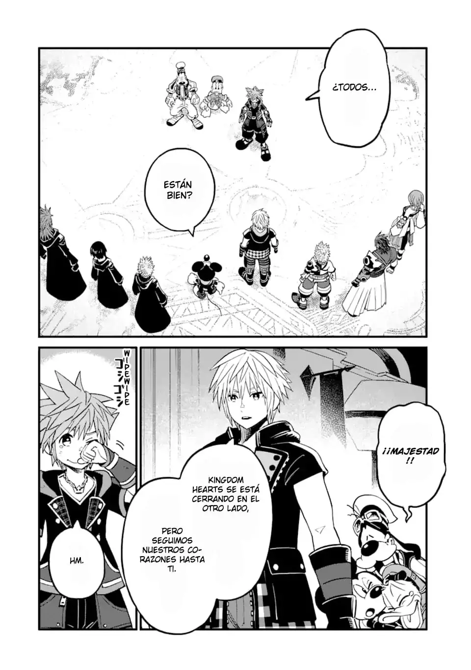 Read kingdom Hearts III ES Manga Online
