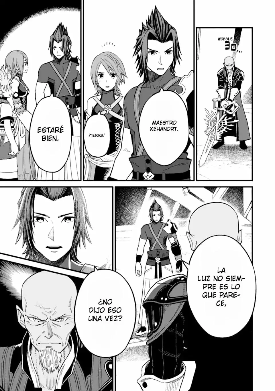 Read kingdom Hearts III ES Manga Online