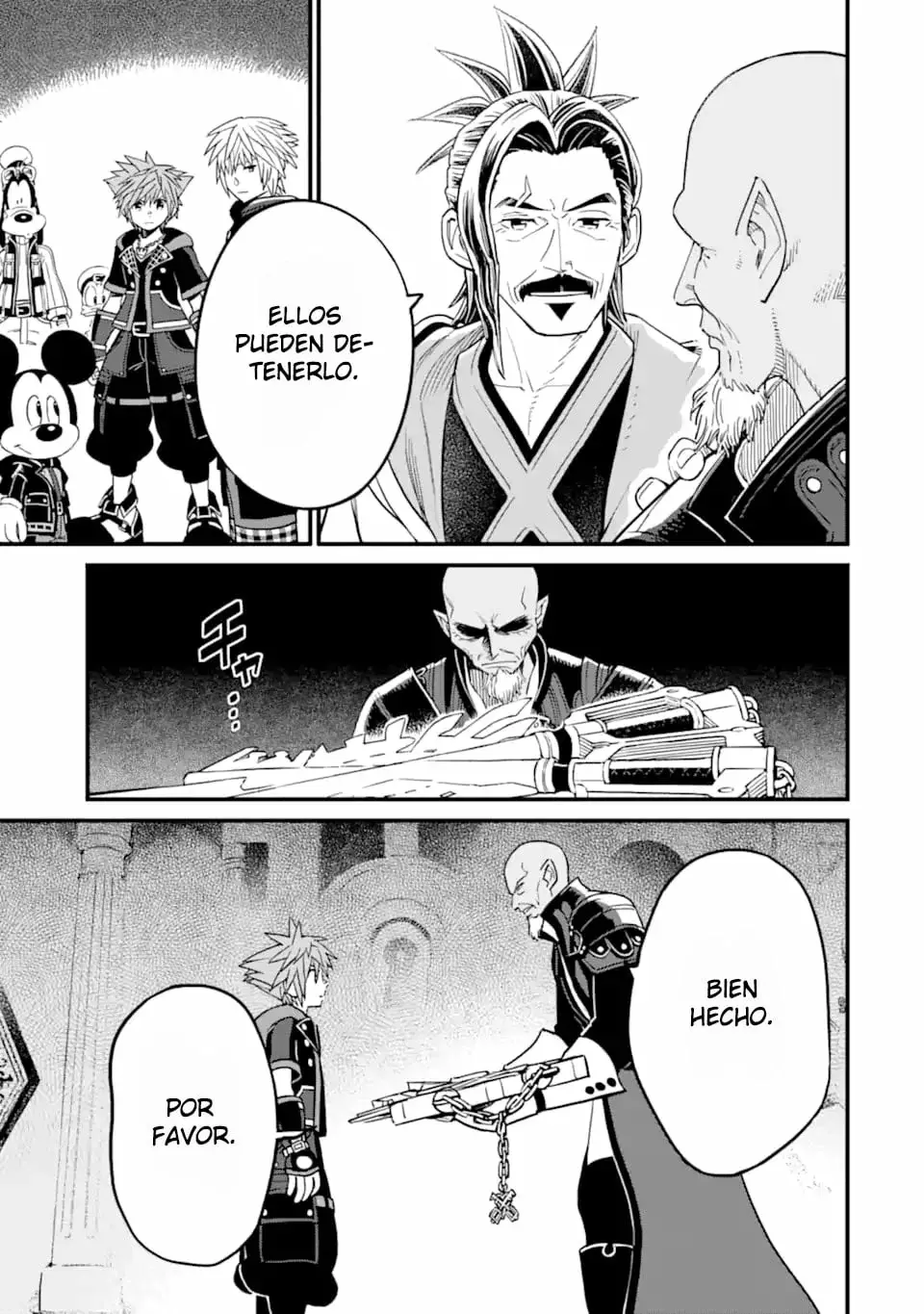 Read kingdom Hearts III ES Manga Online