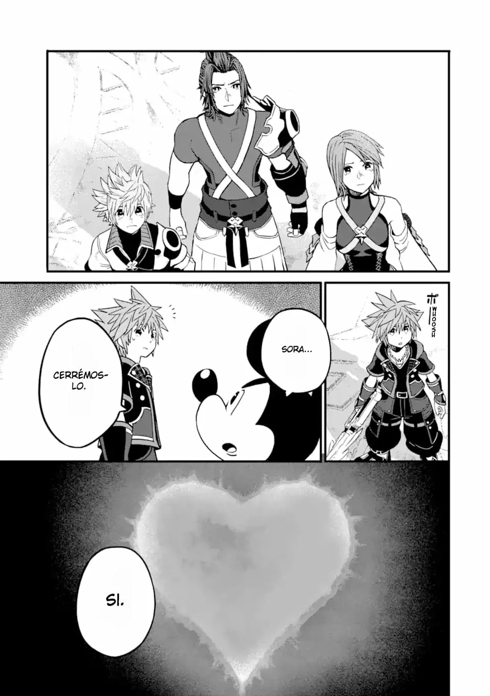 Read kingdom Hearts III ES Manga Online