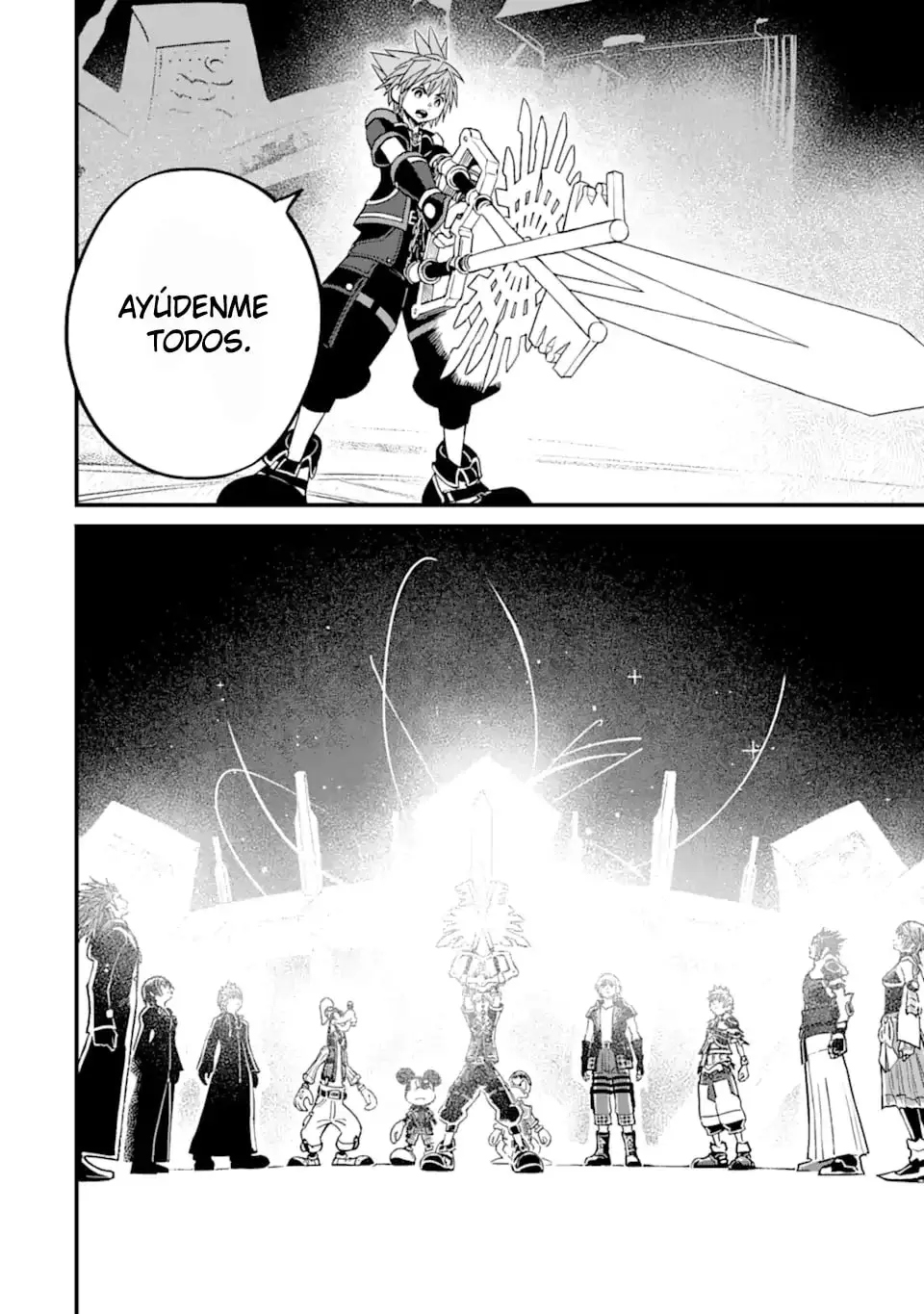 Read kingdom Hearts III ES Manga Online