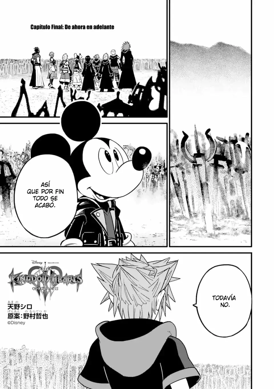 Read kingdom Hearts III ES Manga Online