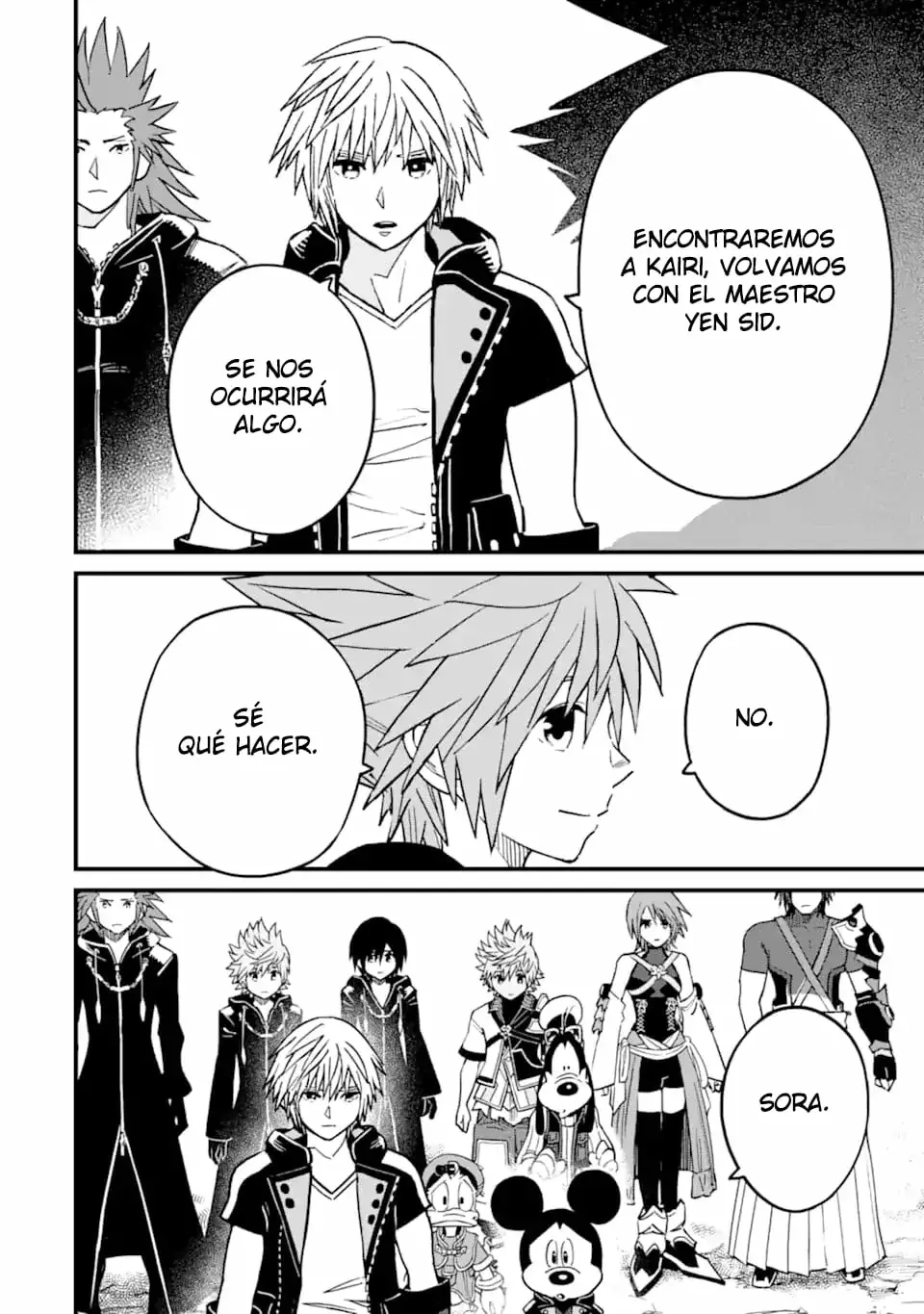 Read kingdom Hearts III ES Manga Online