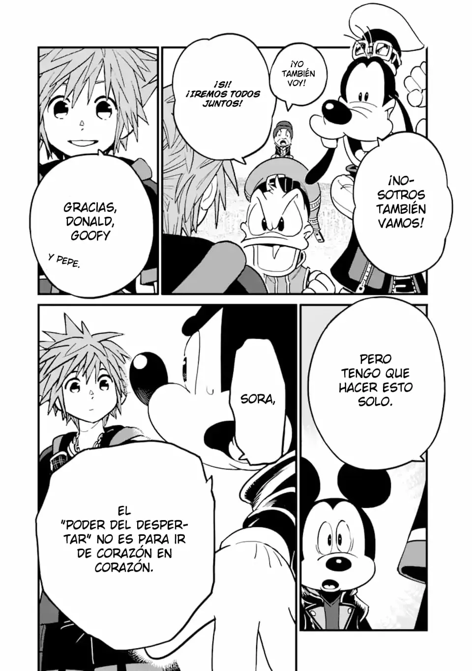Read kingdom Hearts III ES Manga Online