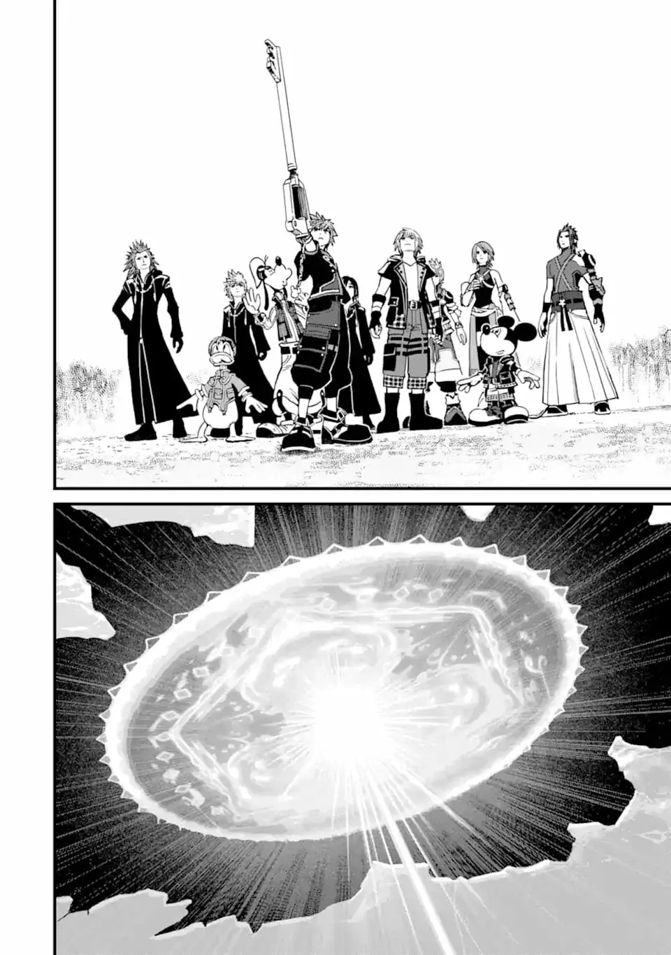 Read kingdom Hearts III ES Manga Online