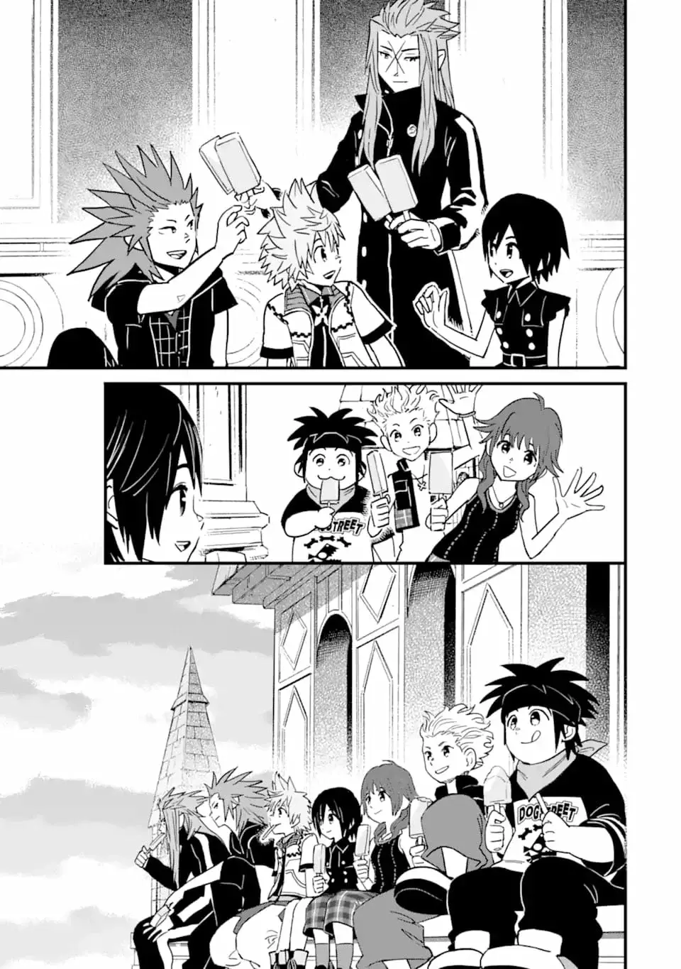 Read kingdom Hearts III ES Manga Online
