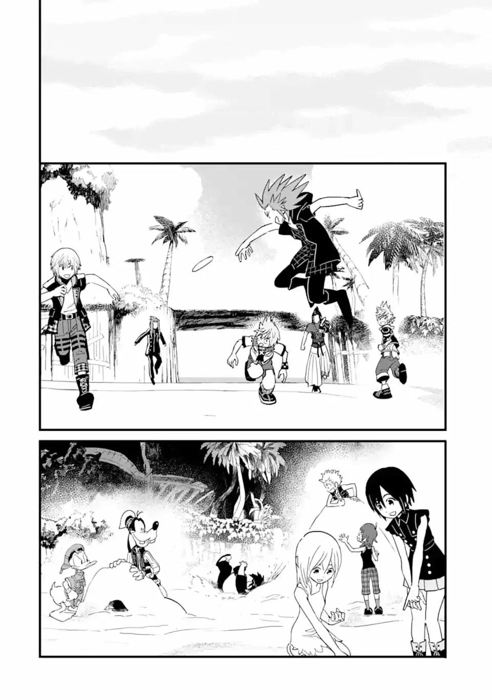 Read kingdom Hearts III ES Manga Online
