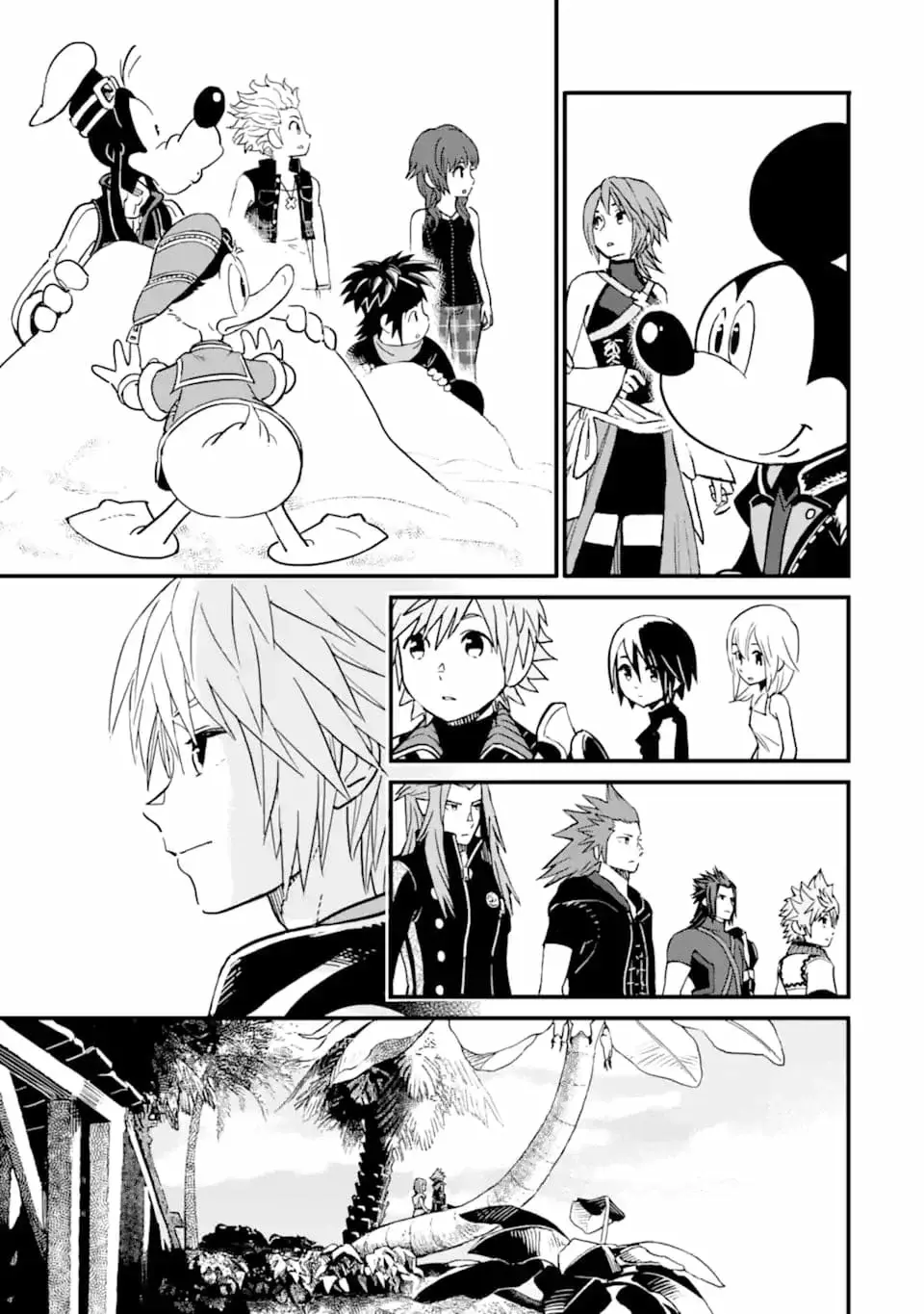 Read kingdom Hearts III ES Manga Online