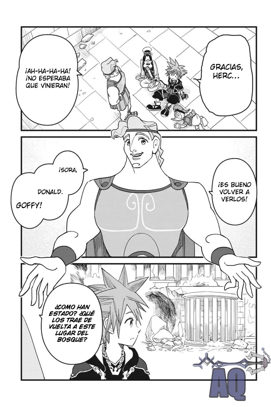 Read kingdom Hearts III ES Manga Online