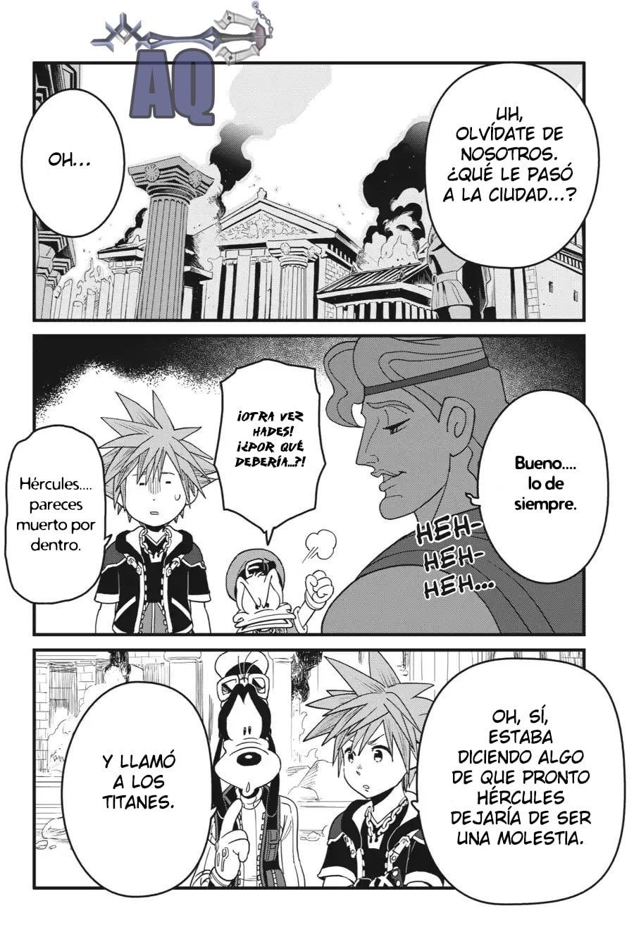 Read kingdom Hearts III ES Manga Online
