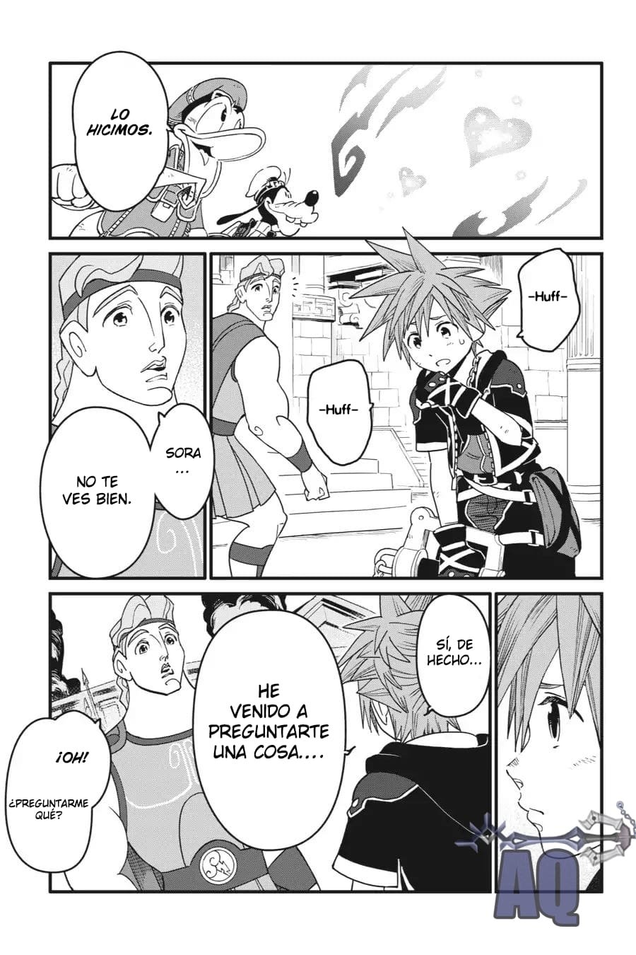 Read kingdom Hearts III ES Manga Online