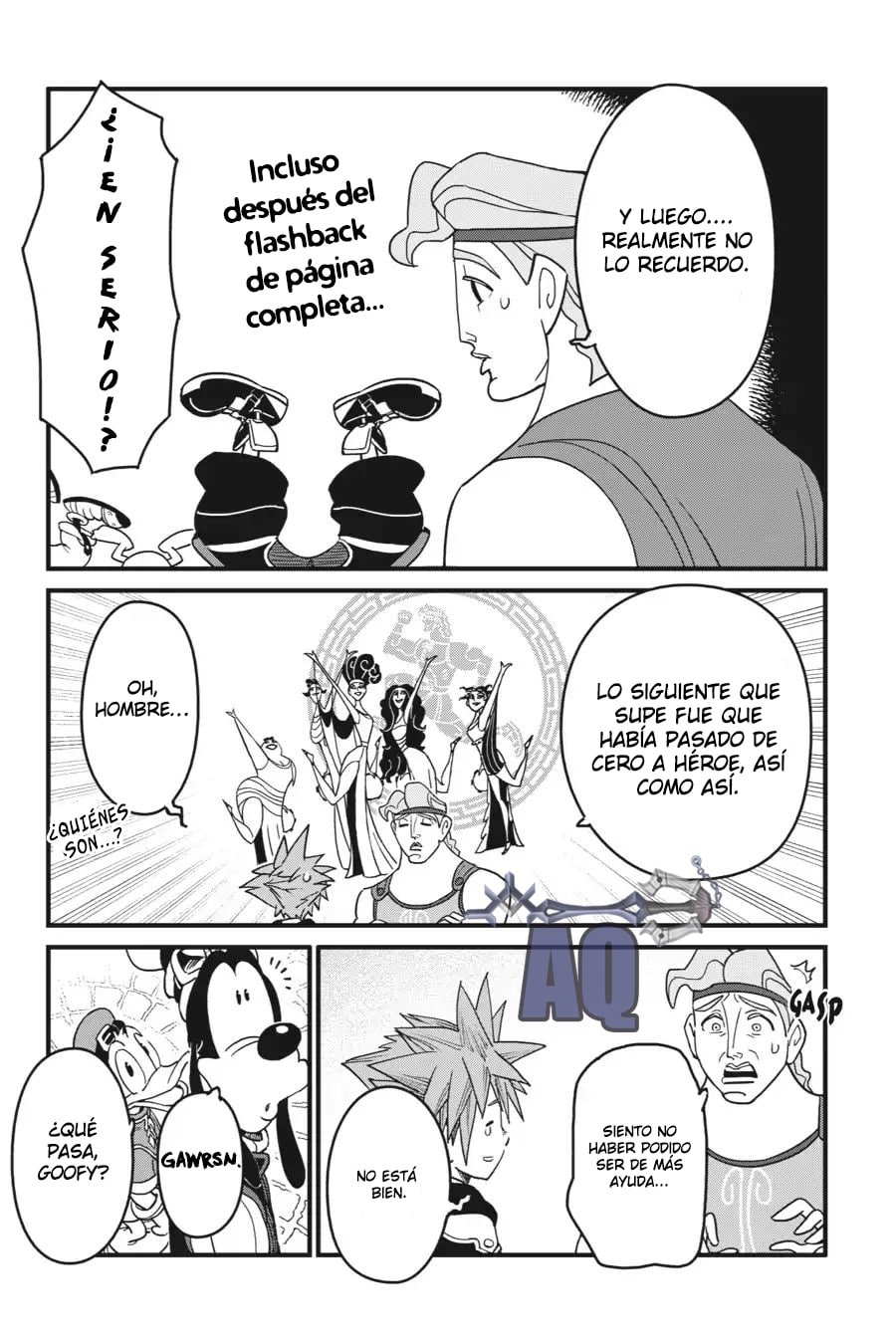 Read kingdom Hearts III ES Manga Online