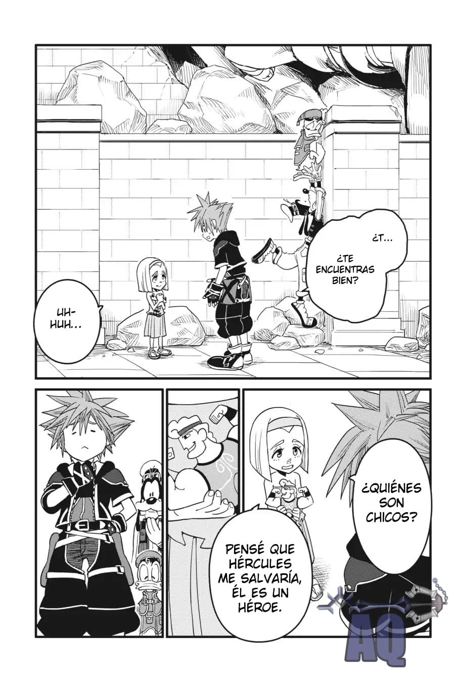 Read kingdom Hearts III ES Manga Online