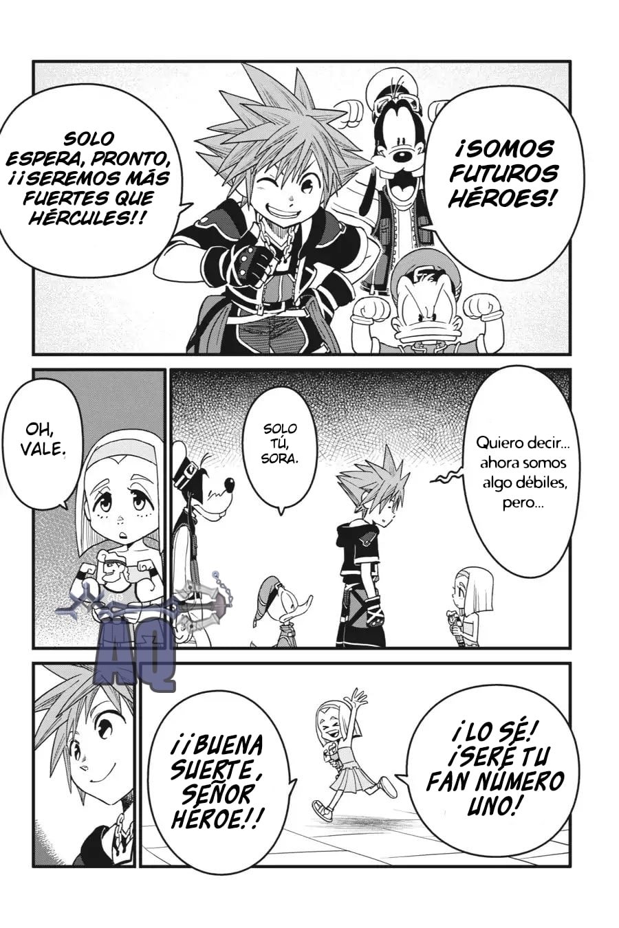 Read kingdom Hearts III ES Manga Online