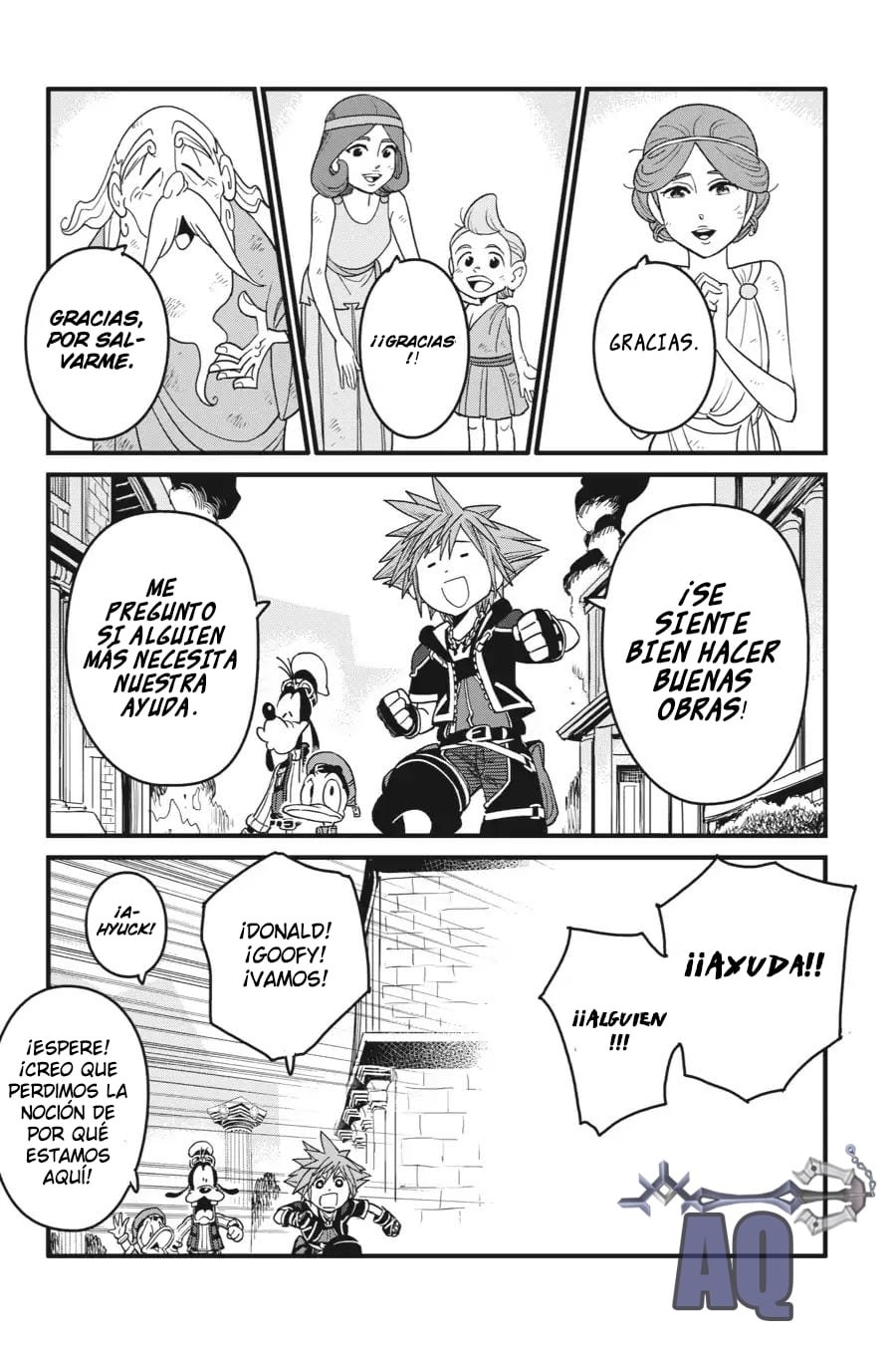 Read kingdom Hearts III ES Manga Online