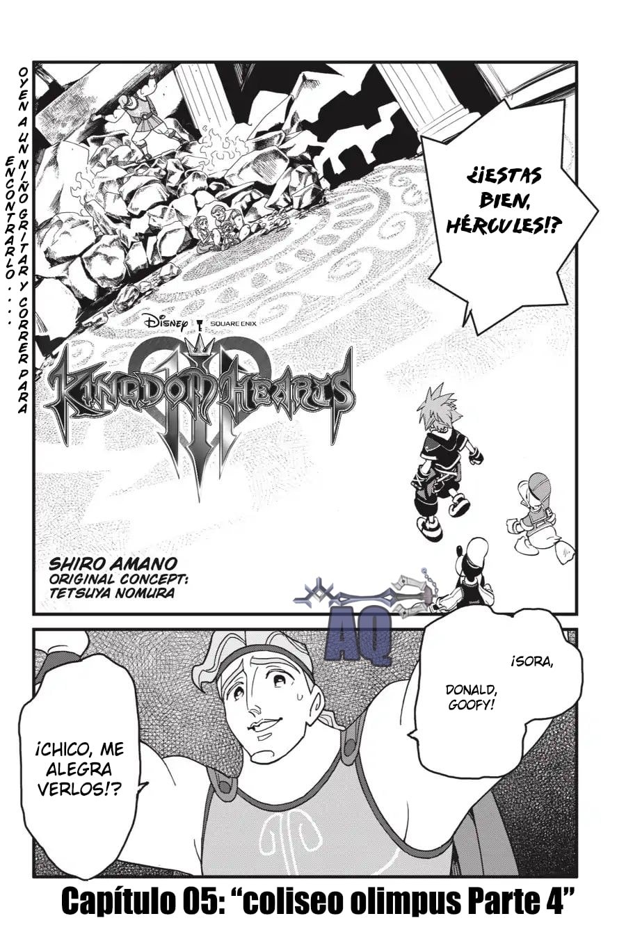 Read kingdom Hearts III ES Manga Online