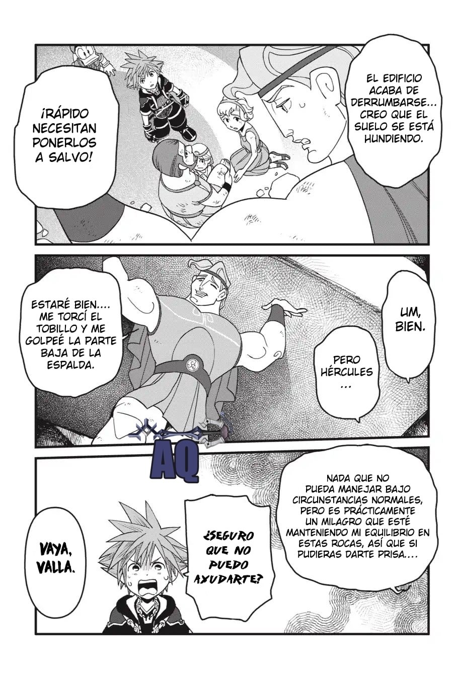 Read kingdom Hearts III ES Manga Online