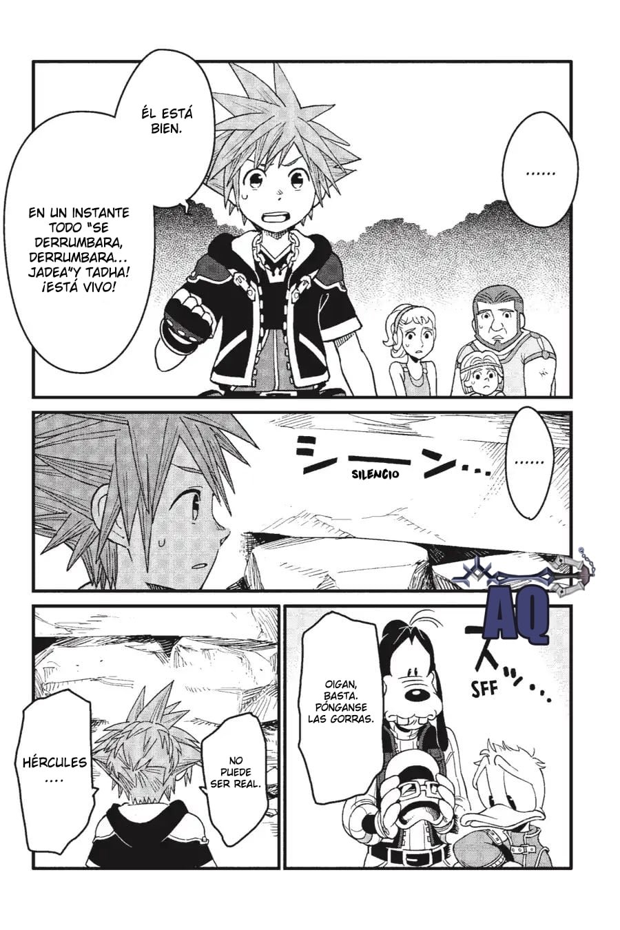 Read kingdom Hearts III ES Manga Online