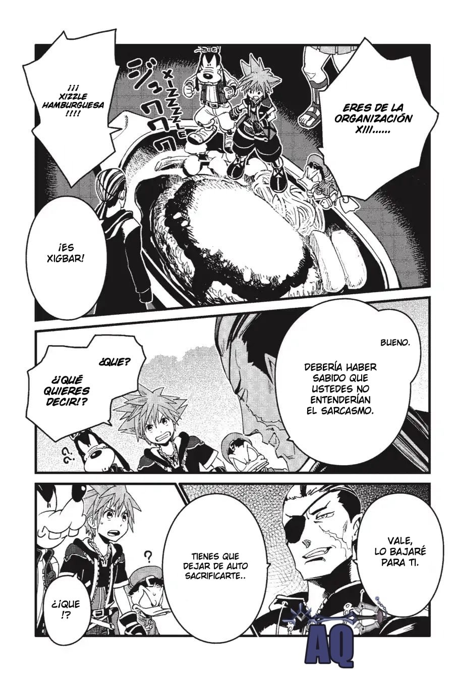Read kingdom Hearts III ES Manga Online