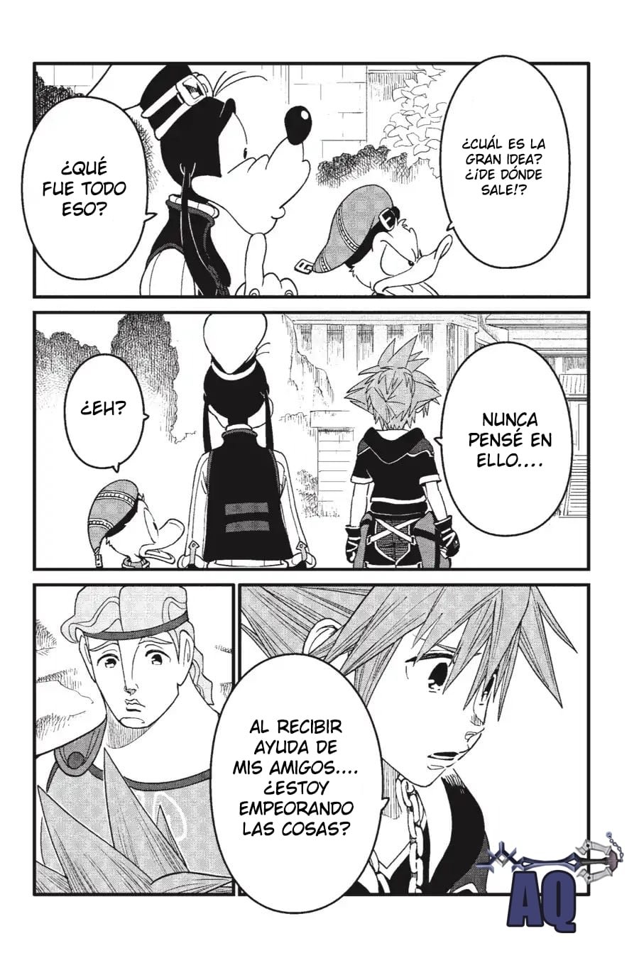 Read kingdom Hearts III ES Manga Online