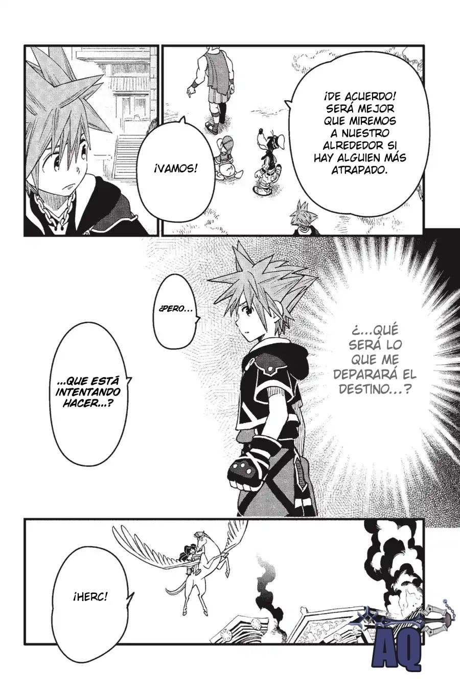 Read kingdom Hearts III ES Manga Online