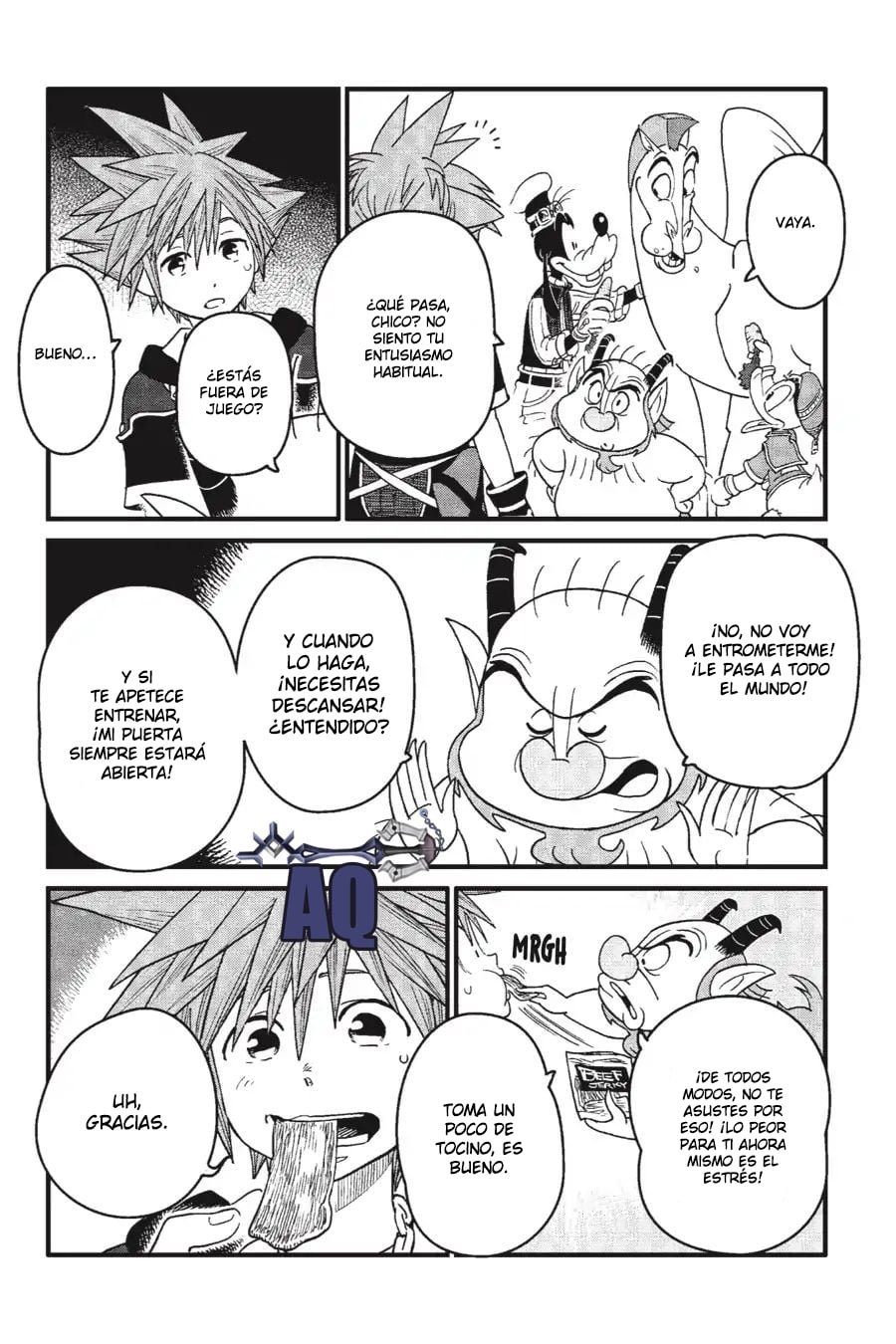 Read kingdom Hearts III ES Manga Online
