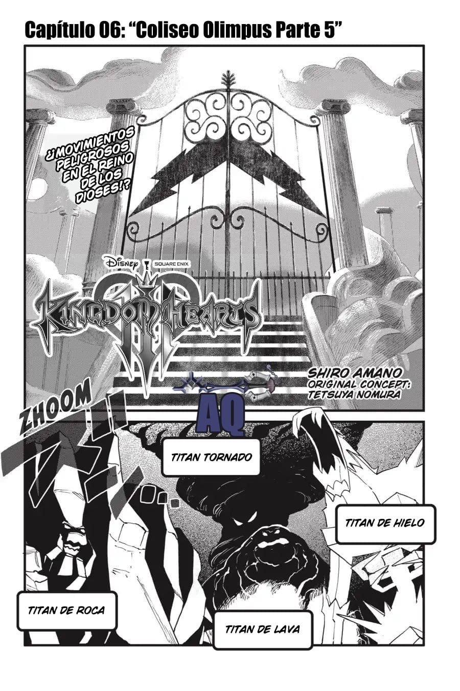 Read kingdom Hearts III ES Manga Online