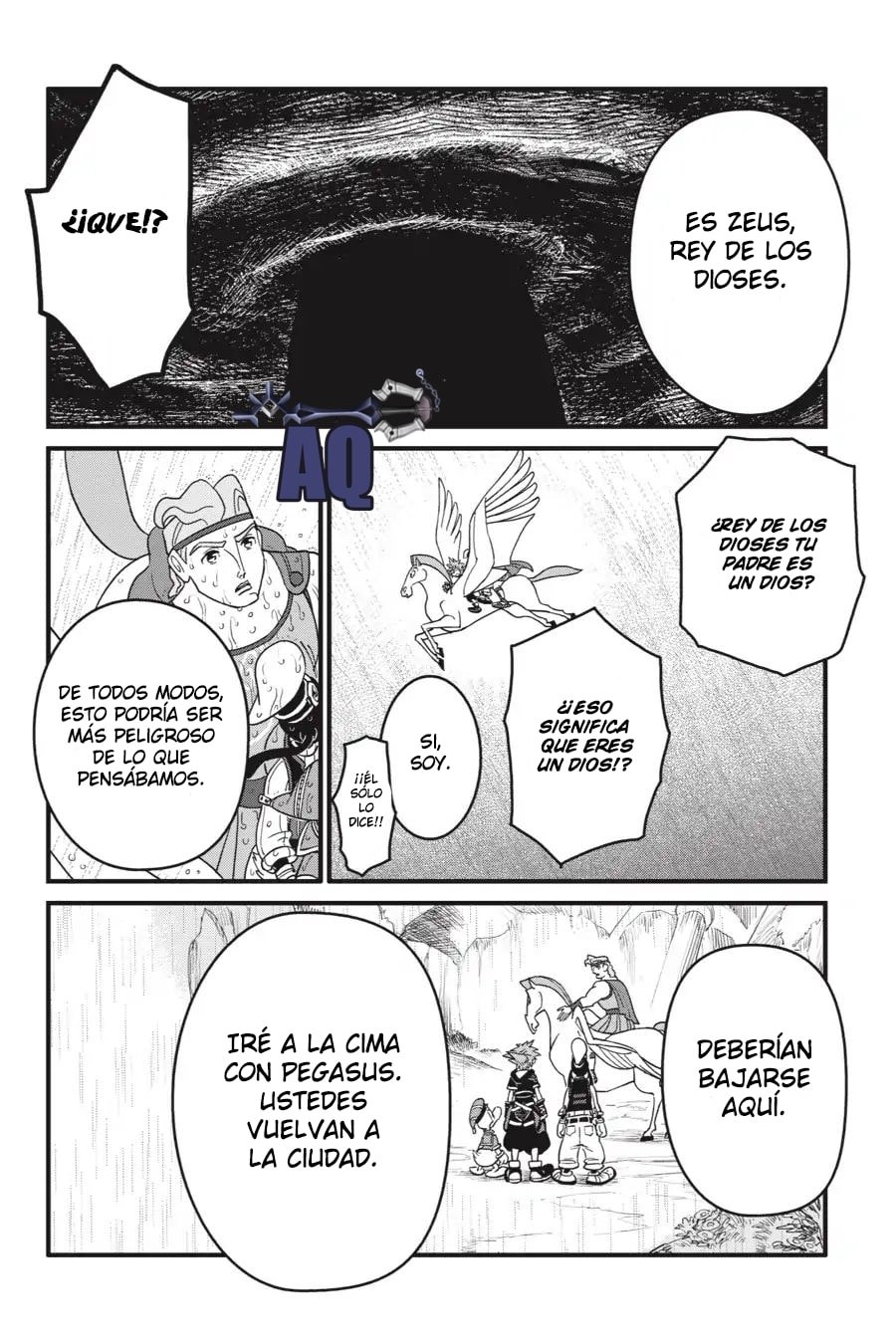 Read kingdom Hearts III ES Manga Online