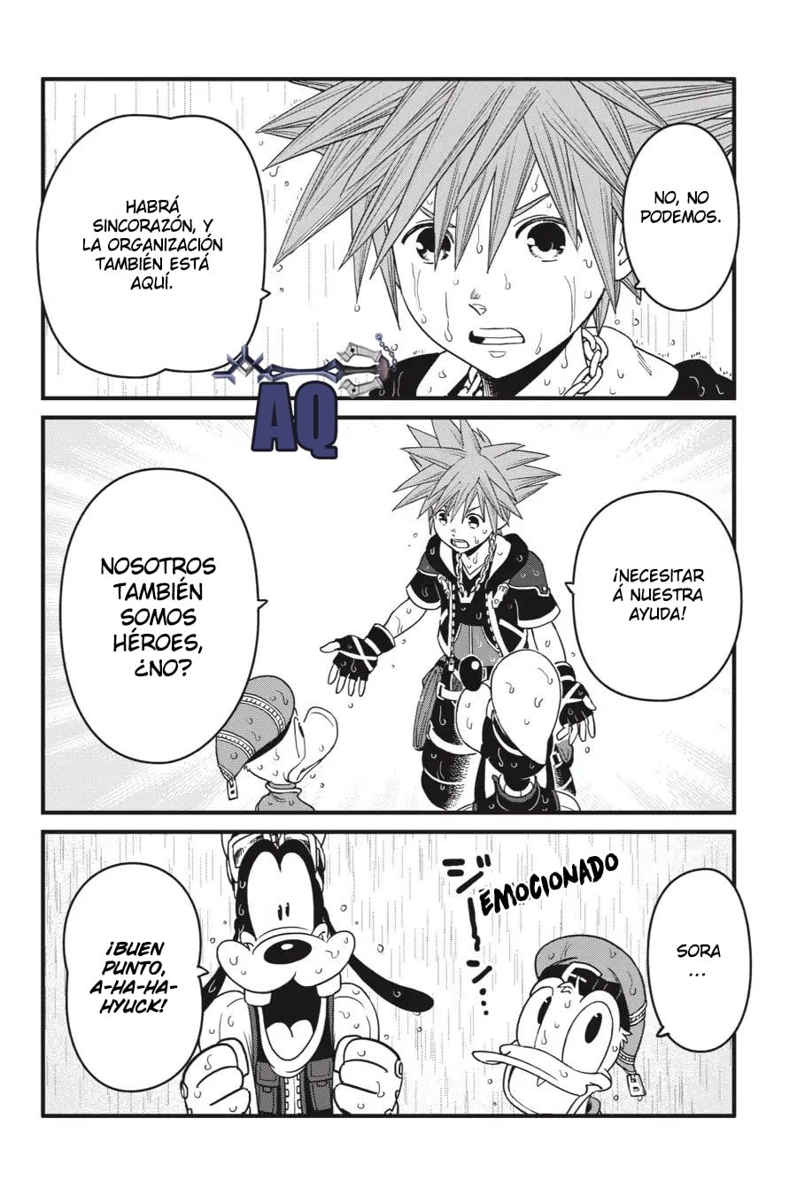 Read kingdom Hearts III ES Manga Online