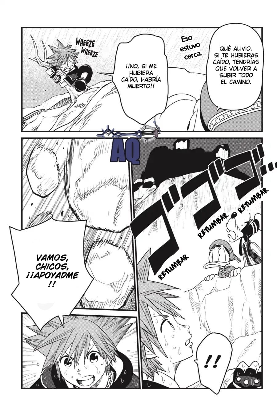 Read kingdom Hearts III ES Manga Online