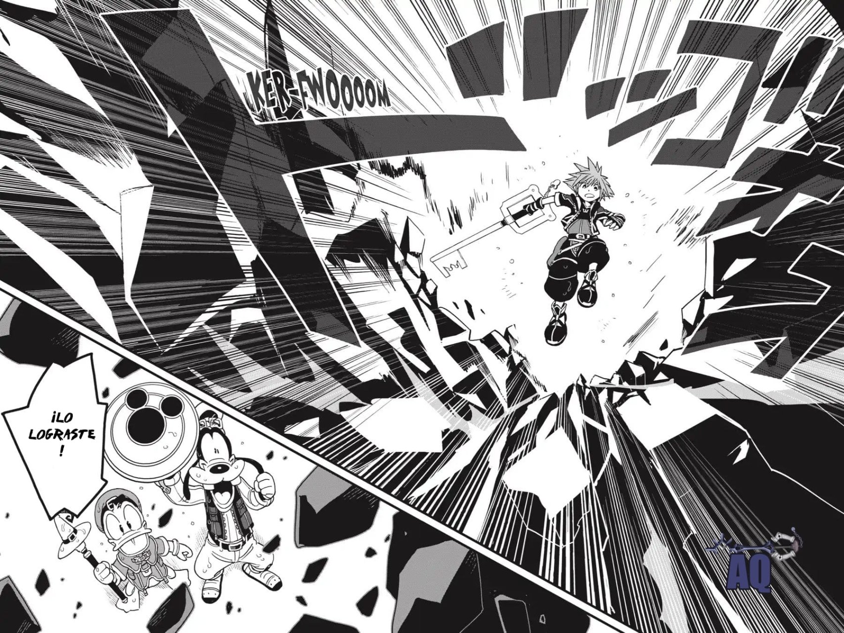 Read kingdom Hearts III ES Manga Online