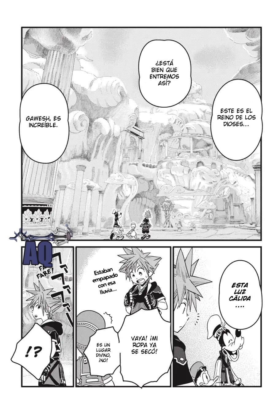 Read kingdom Hearts III ES Manga Online