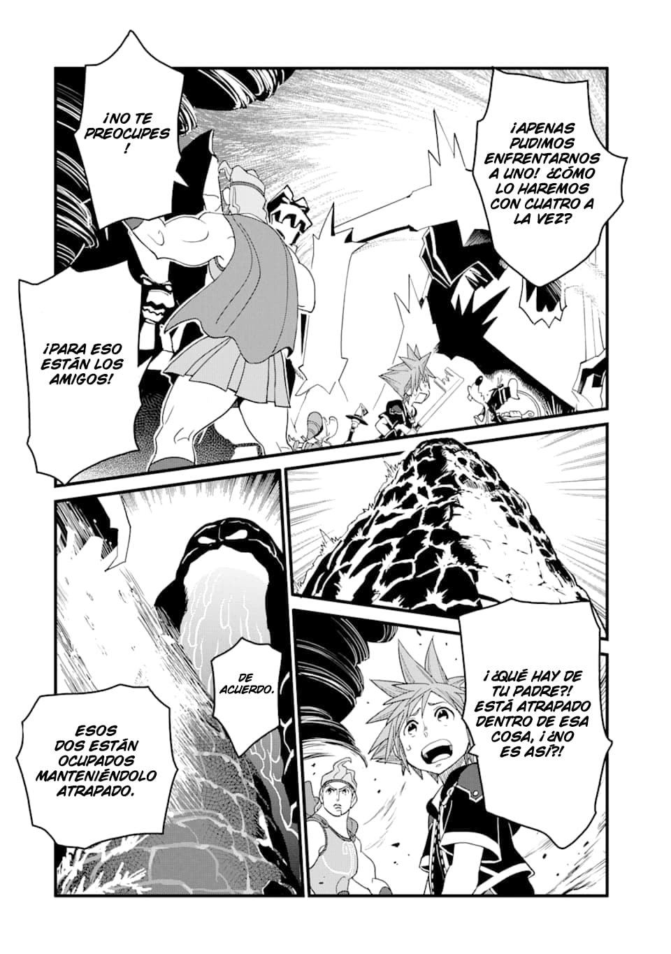Read kingdom Hearts III ES Manga Online