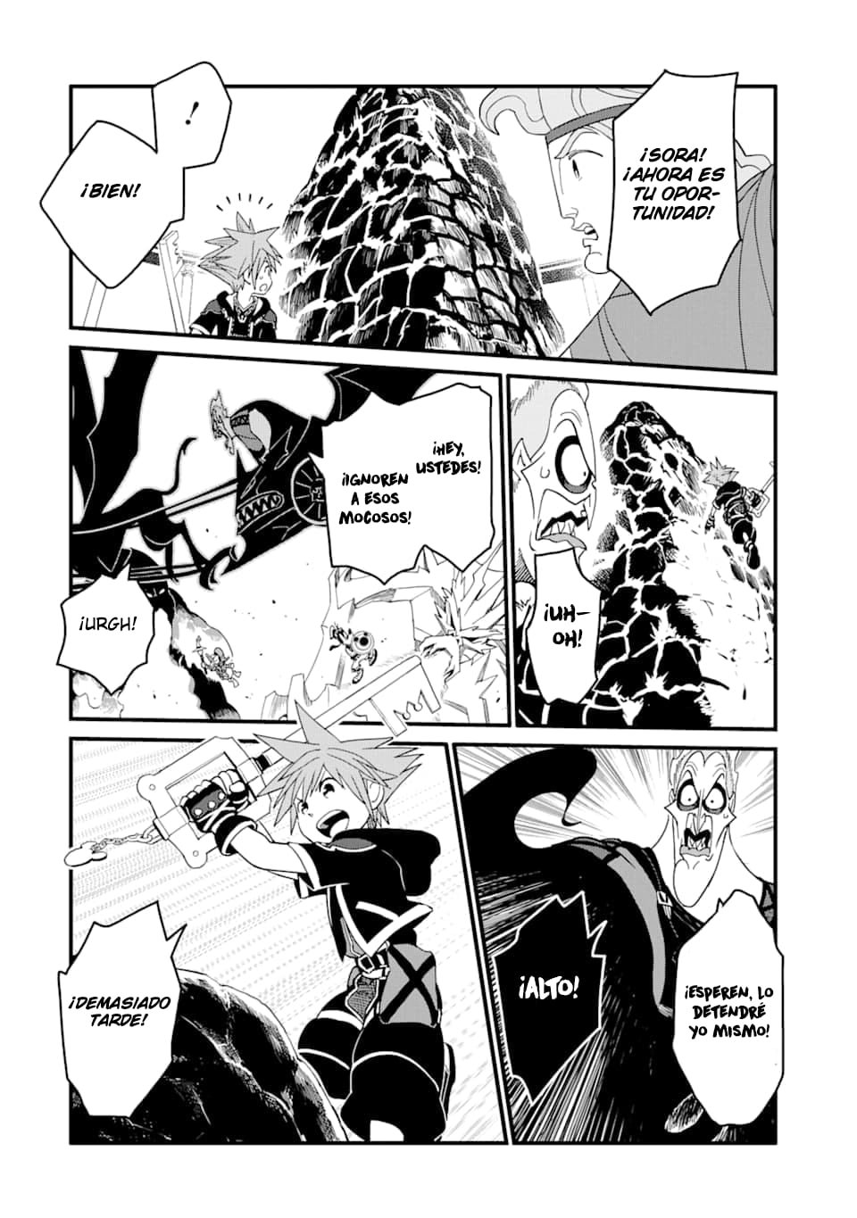 Read kingdom Hearts III ES Manga Online